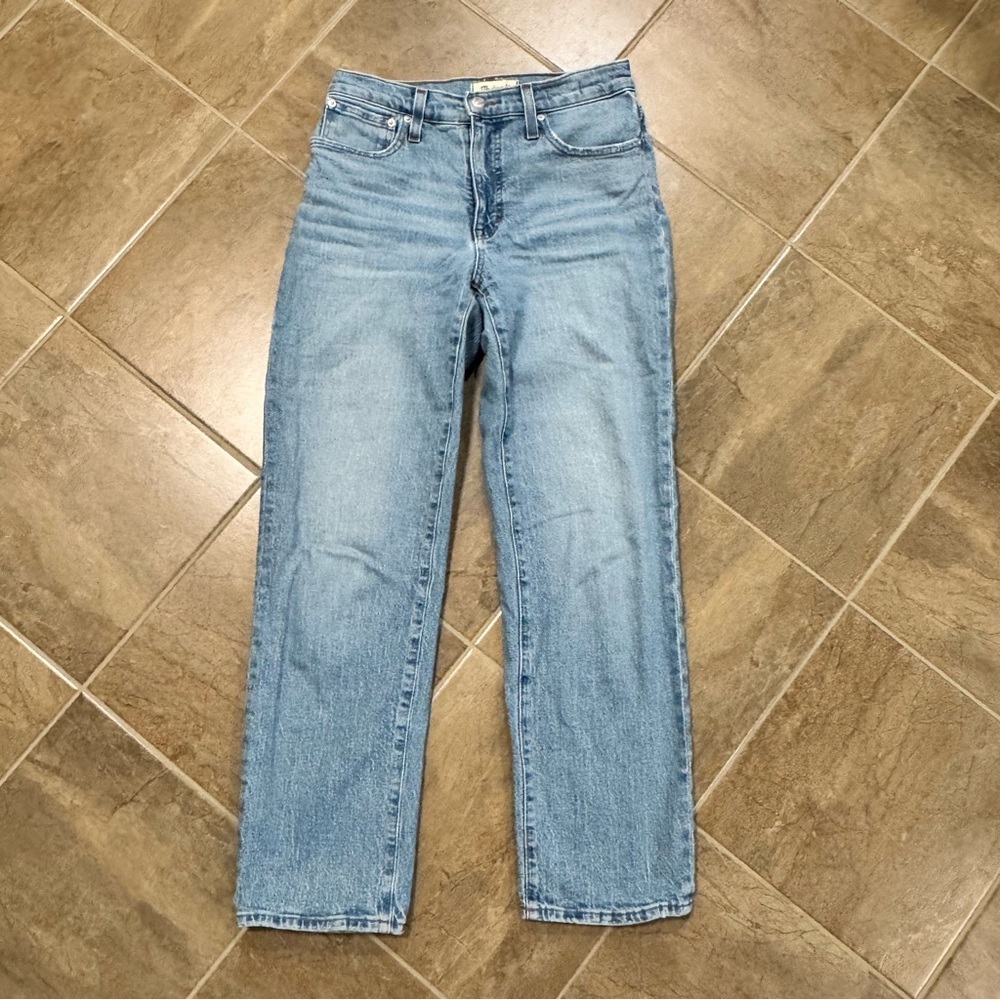Madewell mid-rise perfect vintage straight jeans